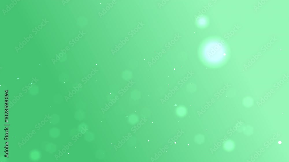 Wall mural pastel light green background with blur particle effect from bottom. best for overlay or project des