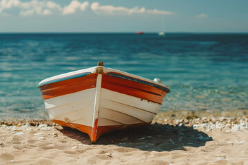 Generated with AI image of tropical magnificent nature summer landscape