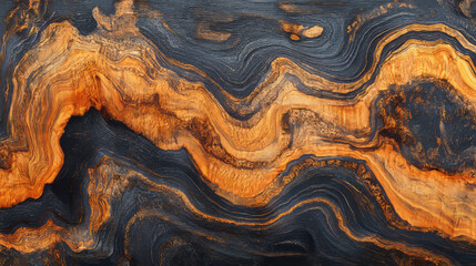 Obraz premium Top view of wood or plywood for backdrop, dark wooden table with nature pattern and color, abstract background --chaos 5 --ar 16:9 --stylize 200 --v 6.1 Job ID: c61ee27a-091f-4828-adad-c8dbd54be4b3