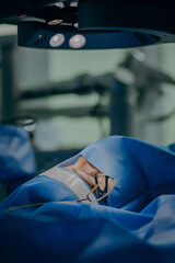 Eye surgery in a modern clinic. Vision correction	
