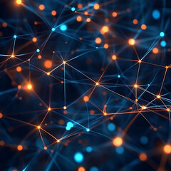 Fototapeta premium Digital Abstract Network