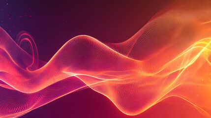 Fototapeta premium Energy Light Lines Flow on background