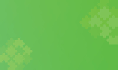 Puzzle Jigsaw abstract background, Jigsaw puzzle green background