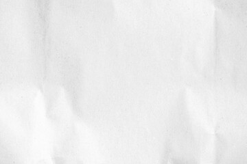 Obraz premium White recycled craft paper texture as background. Grey paper texture, Old vintage page or grunge vignette of old newspaper. Pattern rough art creased grunge letter. Hardboard with copy space for text.