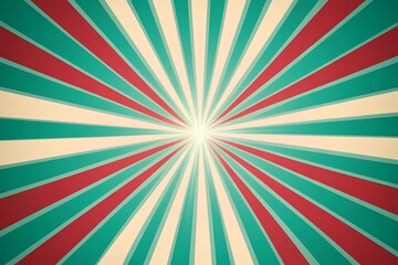 Obraz premium retro sunburst background