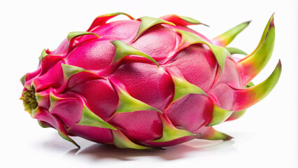dragon fruit isolated on white