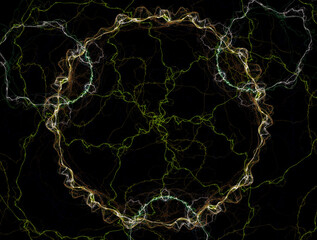 Imaginatory fractal abstract background Image