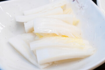 white kimchi