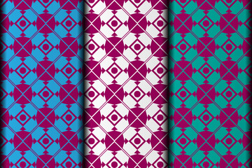 This is vector eps simple flower style pattern design element.