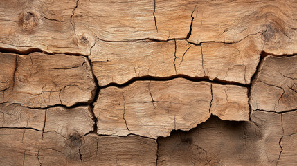 Fototapeta premium Rough bark texture with deep cracks and natural patterns evokes rustic feel