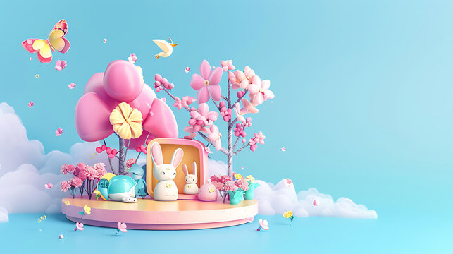 Fototapeta cartoon child wallpaper
