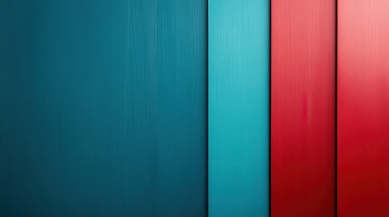 A clean and modern graphic of red and blue vertical panels, highlighting simplicity and vibrant color contrast in a smooth, flat design without distractions.