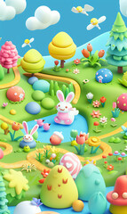 3d child toys wallpaper