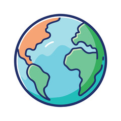 world map globe icon