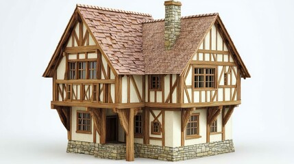 Traditional Timber Framed House
