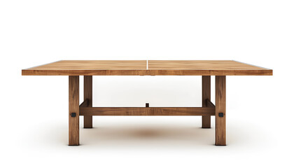 Fototapeta premium ping pong table isolated on white