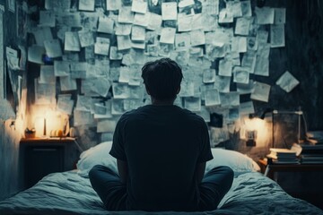 Obsessed Compulsive Perfectionist With OCD Disorder, Generative AI