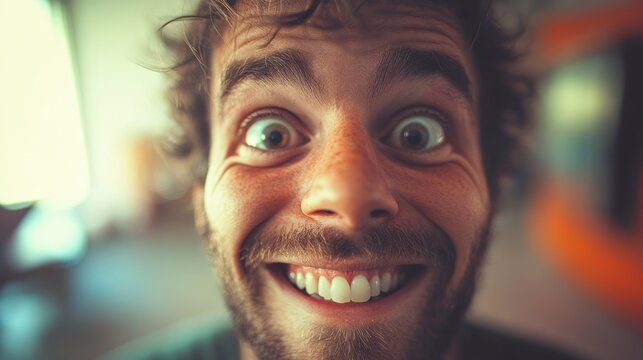 man screaming with mouth open funny weird