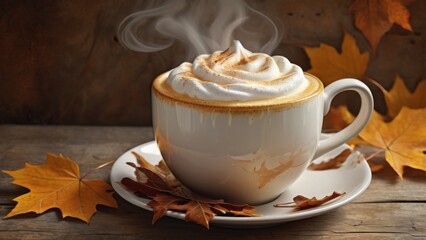 pumpkin latte, autumn