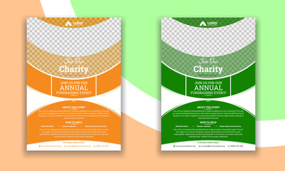 Fundraising to help homeless child, human, share food, donate money for humanity, clean flyer design charity event brochure a4 editable template.