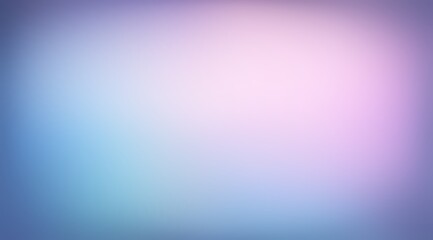 Fototapeta premium Blue lilac color empty background illuminated soft light.