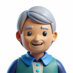 Elderly Person Interacting with Smart Home Assistant: Macro Close-Up Showcasing Futuristic Technology Enhancing Independence in Daily Life - Photo Stock Concept