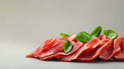Elegant Presentation of Saltimbocca Dish