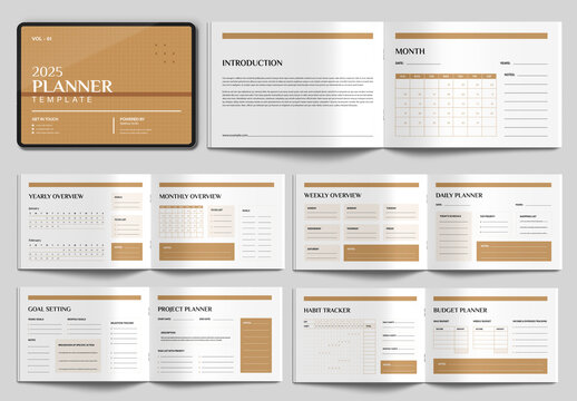 Planner Design Layout 2025
