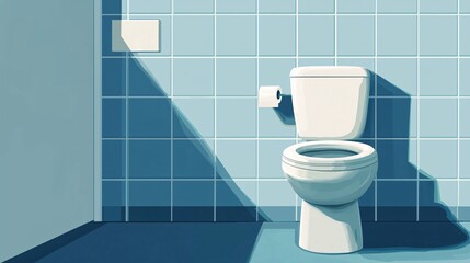 A sleek, modern poster template for World Toilet Day, designed with generous space for powerful messaging and awareness initiatives.