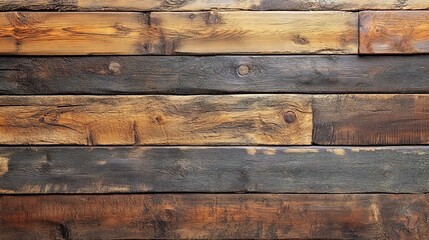 Naklejka premium Flutet wood background banner panorama long