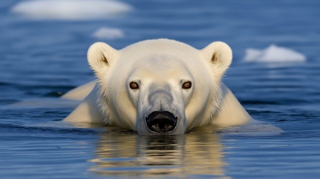 The Lost Habitat: A Polar Bear's Struggle