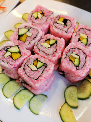 delicious sushi food