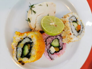 delicious sushi food