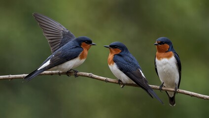 Fototapeta premium red headed woodpecker