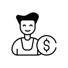 Business Mentor vector icon