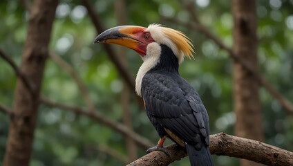 yellow billed hornbill