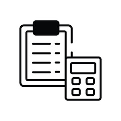 Financial Planner vector icon