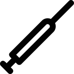 Simple vector icon syringe