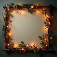 christmas tree frame