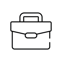 Briefcase vector icon