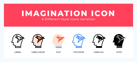 Imagination icon. high quality icon symbol for web design