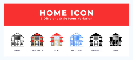 Home icon vector for web. and mobile app