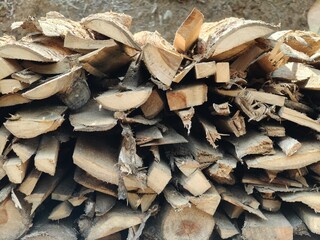 stack of firewood