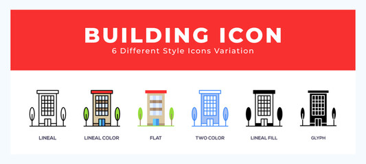 Building symbol. vector icon symbol. logo illustration. vector graphics