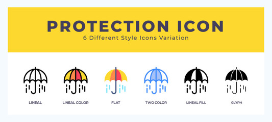 Protection icon. high quality icon symbol for web design