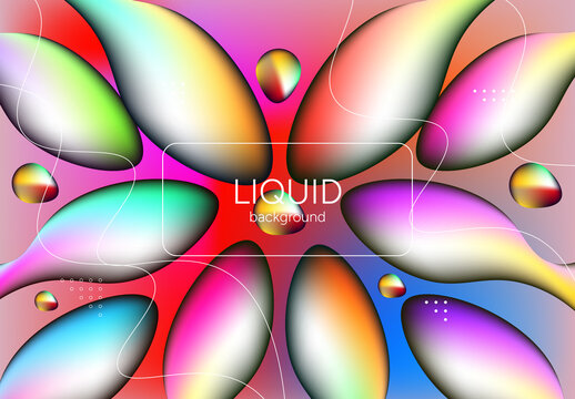 Liquid Gradient Texture Backgrounds