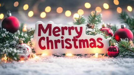 Experience the holiday spirit with vibrant decorations and a warm festive ambiance in nature