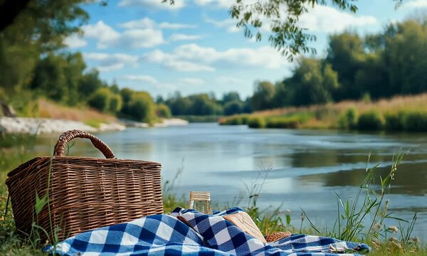 Picnic by the River