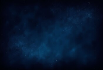 Blue Nebula with Stars .