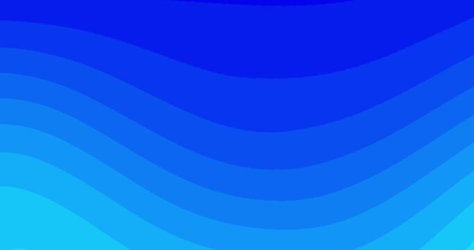 Background animation with gradient blue abstract waves